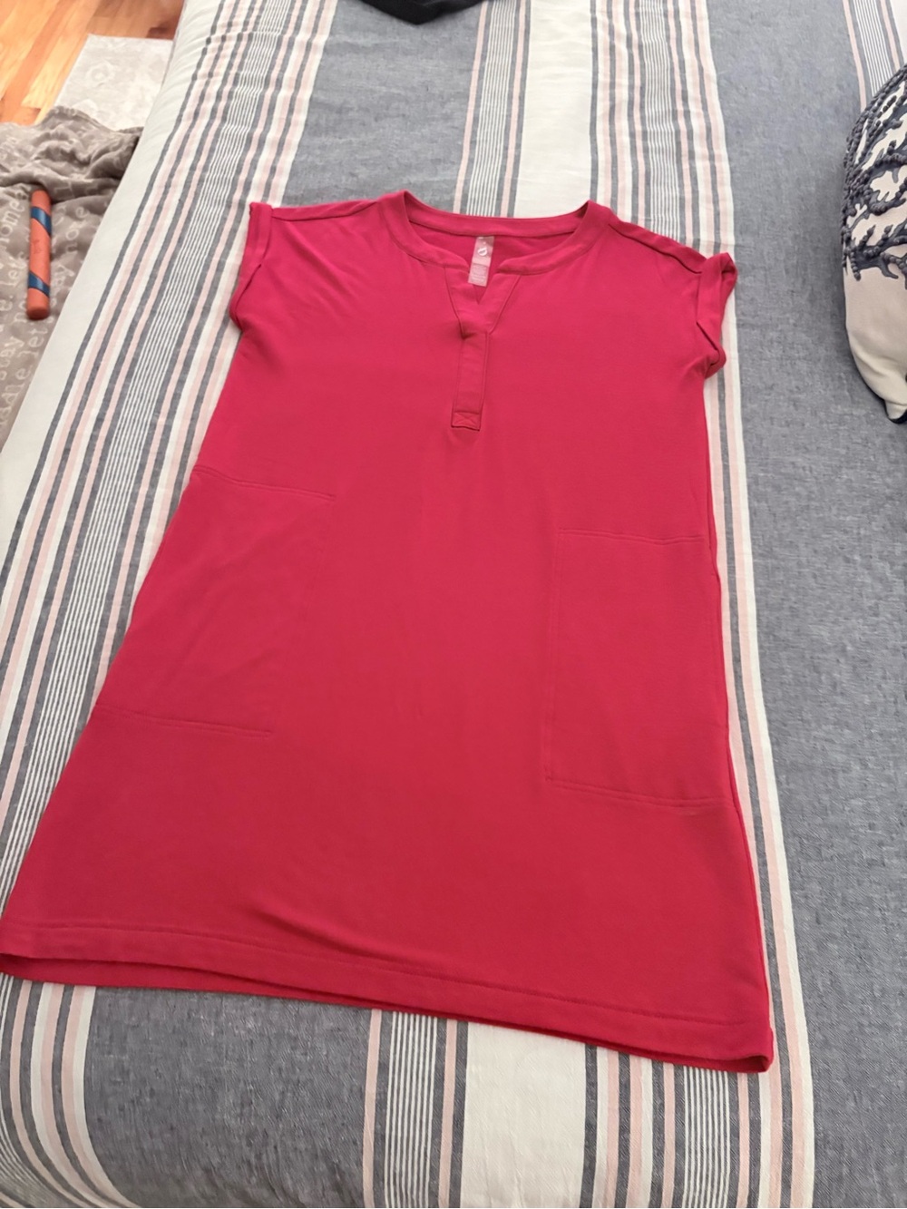 Lou & Grey Red Short Sleeve Tunic